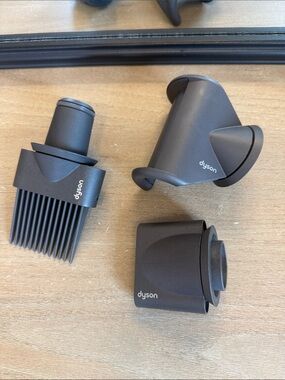 Dyson Dark Charcoal Hair Styling Attachment Trio